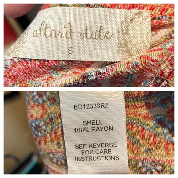 Altar’d State Floral Boho Sheath Dress - Picture 13 of 13